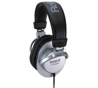 Auriculares Roland RH-200S con cable conexión 6,5 mm para música negro y plata
