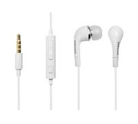 Auriculares Samsung EHS64, 3,5 mm, con mando a distancia, color blanco