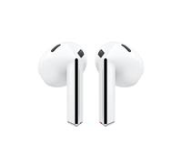 Auriculares Samsung Galaxy Buds3 inalámbricos Bluetooth con Cancelación Activa de Ruido, Micrófono y protección IP57, blancos