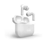 SBS Air Kab MAX TWS - Auriculares in-Ear True Wireless Stereo, Funda con Carga inalámbrica, Hall Switch, Dual Leader, autonomía 5 h, Controles táctiles, para Smartphone, Tablet, portátil, Blanco