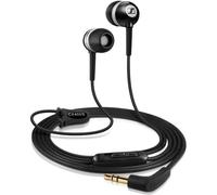 Auriculares Sennheiser CX 400 II Precision con cable, reducción de ruido y control remoto, negros