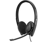 Auriculares Sennheiser PC 5.2 CHAT con cable para juegos relajados, aprendizaje electrónico, micrófono con cancelación de ruido, gran comodidad, plegables, conector de 3,5 mm, negros, talla única