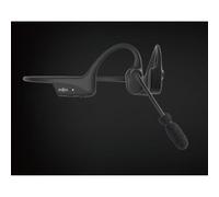 Auriculares Shokz OpenComm2 inalámbricos Bluetooth para oficina con micrófono con cancelación de ruido, color negro
