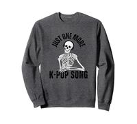 Auriculares Skeleton con solo una canción de K-Pop más Sudadera