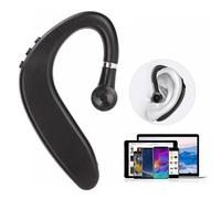 Auriculares sobre La Oreja, Auricular Inalámbrico - Auricular Inalámbrico Monooído con Gancho para La Oreja | Auriculares Deportivos Cómodos E Impermeables con Doble Cancelación De Ruido para