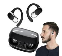 Auriculares sobre la oreja, inalámbricos, cómodos, abiertos, electrónicos de consumo para correr, deportes, trabajo, mujeres, traducción, niños, transmisión de juegos en