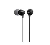 Sony MDR-EX15LP Auriculares In-Ear, Negro, 9 mm, 1 Unidad (Paquete de 1)