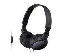 Auricular sony diadema plegable negro con microfono