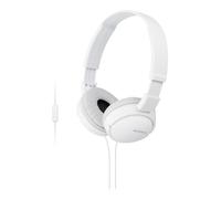 Auriculares con cable - Sony MDR-ZX110AP Blanco, Supra-aural