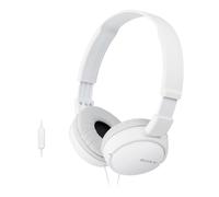 Auriculares con cable - Sony MDR-ZX110AP Blanco, Supra-aural