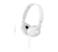 Auriculares sony mdrzx110apw/ con micrófono/ jack 3.5/ blancos (MDRZX110APW)