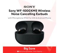 Auriculares SONY WF-1000XM5 inalámbricos, los mejores auriculares con cancelación de ruido, Bluetooth, hasta 24 horas de duración de la batería, conexión multipunto Rosa Palo