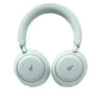 Auriculares Soundcore Space 2 inalámbricos Bluetooth con Cancelación de Ruido, micrófono y USB-C, verde claro