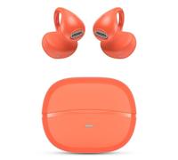 SPC Boost Clip - Auriculares inalámbricos con Clip Open-Ear | ENC para Llamadas nítidas | 26h de batería | Bluetooth y Google Fast Pair | IPX5 | Control táctil y Asistente de Voz - Naranja