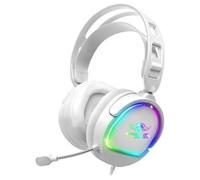 Auriculares Spirit of Gamer Pro H6 con cable Jack 3,5 mm Gaming RGB Blanco