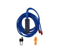 Auriculares Stealth con Tapones para los Oídos para Protección Auditiva en el Trabajo, para Entornos Ruidosos en Obras de Construcción, con Tapones