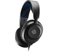SteelSeries Arctis Nova 1P - Cascos PS5 Con Cable y Multisistema - Controladores Hi-Fi - Audio espacial 360° - Almohadillas de espuma con memoria - Ultraligeros - PS5, PS4, PC, Xbox - Negro