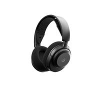 SteelSeries Arctis Nova 3P Wireless Auriculares Gaming multiplataforma - App - Batería 40h - Controladores magnéticos de neodimio - 2,4 GHz/Bluetooth - Micro extraíble - PS5, PS4, PC, Switch -Negro