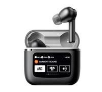 Auriculares Stereo Bluetooth Earbuds LCD Cool Touch Negro