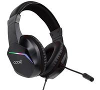 Auriculares Stereo PC / PS4 / PS5 / Xbox Gaming Cool Vista con Adapt. Audio + Iluminación