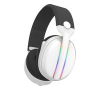 Auriculares Subsonic SA5717-2 inalámbricos y con cable Bluetooth Gaming RGB Virtual 7.1 blancos