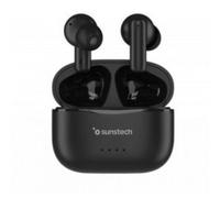 Auriculares Bluetooth Sunstech WAVEPODSBK con estuche de carga/ Autonomía 4.5h/ Negros