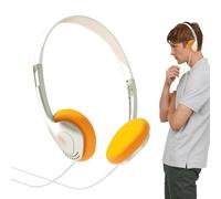 Auriculares Supra-ear retro con cable,Casco Supra-ear retro | Mini auriculares estéreo ligero Sonido de audio vintage de alta calidad, para cassette,