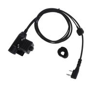 Auriculares tácticos Airsoft U94PTT con botón de lanzamiento y radio para TK-3107, TK-3207, TK-3207G, TK-3230, TK-3160, TK-2160, TK-1118 y TK-278.