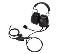 Auriculares tácticos con ajuste de volumen, captación de sonido, reducción de ruido, protección auditiva, compatibles con Baofeng, diseño