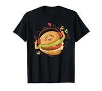 Auriculares Team Hamburger Burger & Cheese French Fries Wear Camiseta