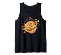 Auriculares Team Hamburger Burger & Cheese French Fries Wear Camiseta sin Mangas