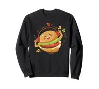 Auriculares Team Hamburger Burger & Cheese French Fries Wear Sudadera