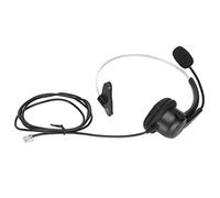 Auriculares Telefónicos Precisos con Cancelación de Ruido con Micrófono Ajustable de 330° para Teléfono Fijo Doméstico de Oficina y Centro de Llamadas, Auriculares Duraderos para Usuarios de