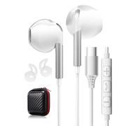 Auriculares Tipo C para iPhone 15 Pro MAX Samsung S25 S24 S22 S23 Ultra S21 A54 A55 A34 A33 Auriculares con Cable USB C Cascos con Microfono para Google Pixel 7 8 9 Pro OnePlus 12 iPad 10