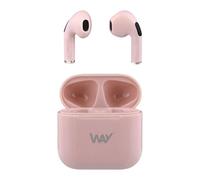 Auriculares TnB Melody 2 inalámbricos Bluetooth con micrófono, rosa