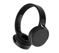 Auriculares TNB Single 2 inalámbricos Bluetooth con micrófono, lector SD y conexión USB-C, color negro