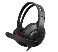 Auriculares Tooth Play 3 Almohadillas para Auriculares Misde de 3,5mm con micrófono, Juego de los oídos, Ordenador con con Auriculares + Tooth (Black, One Size)