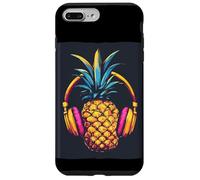Auriculares tópicos con piña para un Verano Divertido Carcasa para iPhone 7 Plus/8 Plus