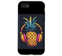 Auriculares tópicos con piña para un Verano Divertido Carcasa para iPhone SE (2020) / 7/8