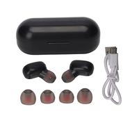 Auriculares Traducción Idiomas, Dispositivo Inalámbrico Convertidor Lenguaje Reducción de Ruido, Soporte para la Traducción en Línea en 84 Idiomas, Viajes de Negocios (Negro)