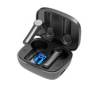Auriculares traductores con modo altavoz, dispositivo de traducción en tiempo real con diseño ergonómico e indicador de batería, sonido fuerte,