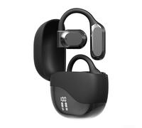 Auriculares traductores de idiomas AI, en tiempo real, 35 idiomas, auriculares abiertos para videollamadas y llamadas telefónicas para iOS y dispositivos Android (negro)