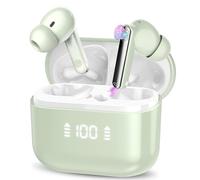 Auriculares Traductores de Idiomas con Traducción de audio y vídeo (Interpretación Simultánea), 48H Auriculares Traductor en Tiempo Real, 164 Idiomas, 6 Modos, Verde Cascos Inalambricos Bluetooth 5.4