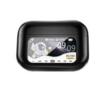 Auriculares traductores de idiomas, dispositivo de batería larga, auriculares inteligentes recargables con estilo compacto, traductor de 150 idiomas con construcción resistente, herramienta de audio