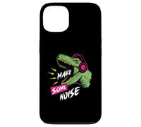 Auriculares Trex Bass Music Rock Techno Dinosaur Band Carcasa para iPhone 13