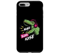 Auriculares Trex Bass Music Rock Techno Dinosaur Band Carcasa para iPhone 7 Plus/8 Plus