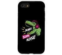 Auriculares Trex Bass Music Rock Techno Dinosaur Band Carcasa para iPhone SE (2020) / 7/8