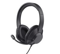 Auriculares Trust Ayda Max con cable USB-C y USB-A para oficina y llamadas negros