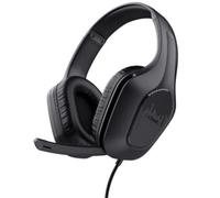 Auriculares Trust GXT 417 Zirox Gaming con cable Jack 3.5 Micrófono Negros
