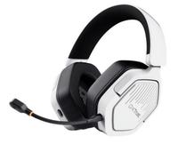 Auriculares Trust GXT 493PS Carus inalámbricos Bluetooth y USB-A Gaming con micrófono blancos
